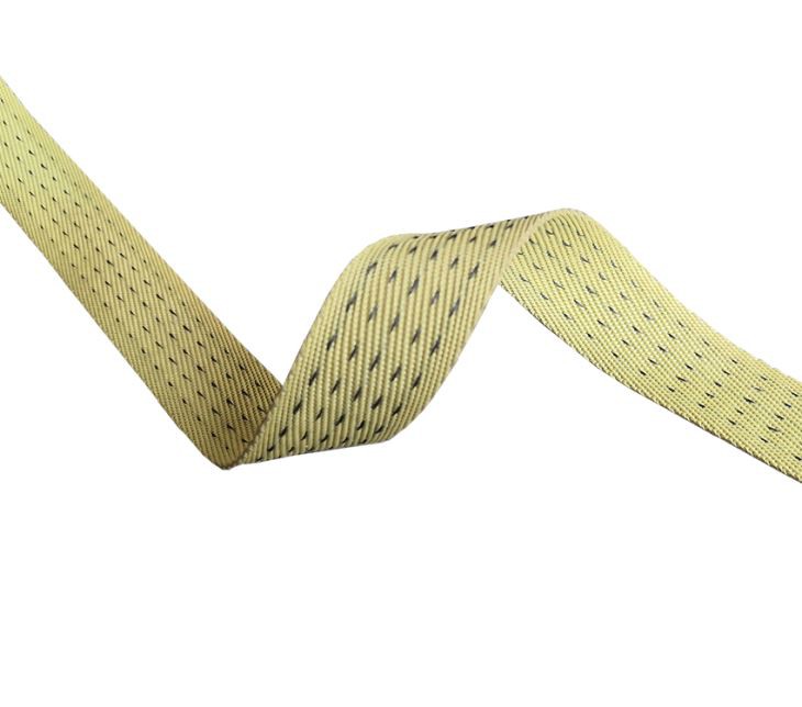 1 Inch Kevlar Webbing With Black Stripe