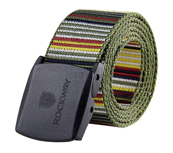 Colorful Nylon Trouser Belt