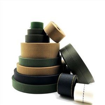 Tecido tubular de nylon plano com especificação militar