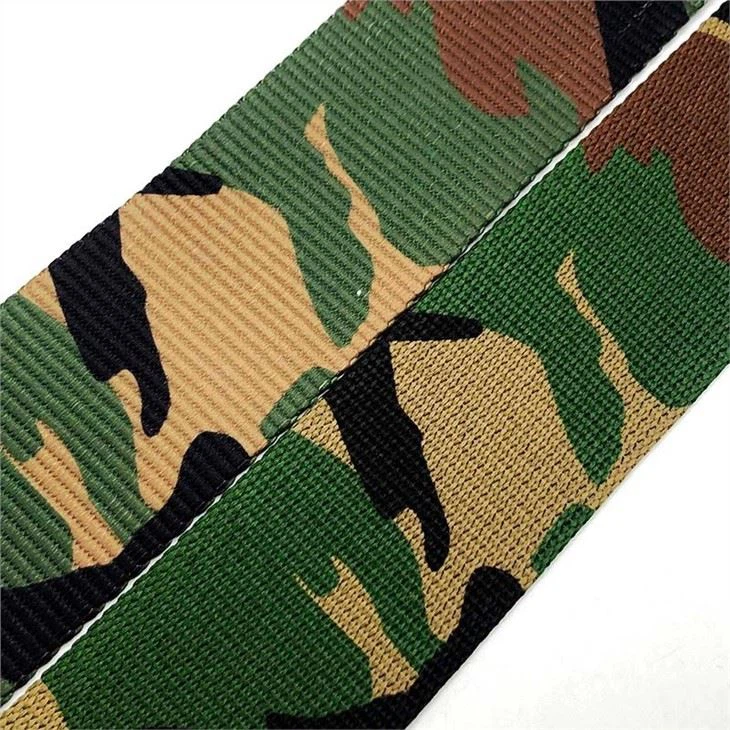 patterned polyester webbing