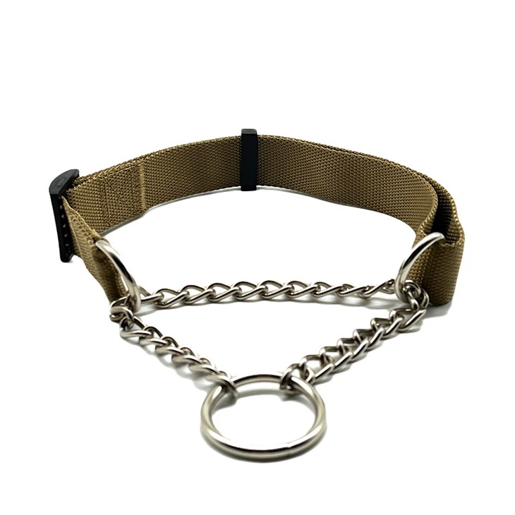 Colarinhos de nylon martingale para cães para cães grandes